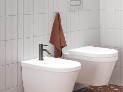 RAVAK Espirit álló bidécsaptelep 150 mm leersztő nélkül ES 056.20GB, Graphite Brushed