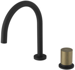SAPHO ULTRATAP álló mosogatócsaptelep. matt fekete/matt arany - szerelvenycenter - 206 910 Ft