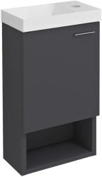 SAPHO LATUS XI mosdótartó szekrény. 30x53x16.5cm. matt antracit