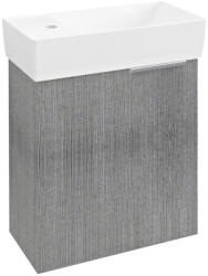 SAPHO LATUS IX mosdótartó szekrény. balos/jobbos. 44x50x22cm. ezüst tölgy