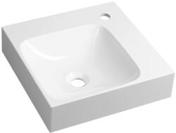 SAPHO EMONA öntöttmárvány sarokmosdó. 40x40cm