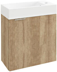 SAPHO LATUS IV mosdótartó szekrény. balos/jobbos. 49.5x50x24.5cm. Alabama tölgy