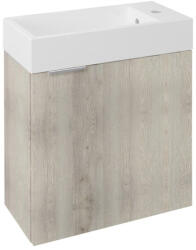 SAPHO LATUS IV mosdótartó szekrény. balos/jobbos. 49.5x50x24.5cm. mokka tölgy