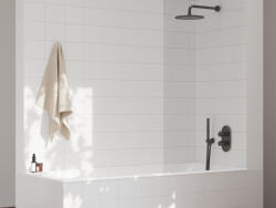 RAVAK Espirit termosztátos falba süllyesztett csaptelep, háromutas, belső egység nélkül ES 067.20GB. O3. RB07C, Graphite Brushed