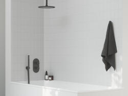 RAVAK Espirit termosztátos falba süllyesztett csaptelep, háromutas, belső egység nélkül ES 067.20BLM. O3. RB07C, Black Matt