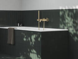 RAVAK Espirit fali kádcsaptelep zuhanyszett nélkül ES 022.60GLB, Gold Brushed - szerelvenycenter