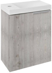 SAPHO LATUS X mosdótartó szekrény. 39.4x50x22cm. Mocca tölgy