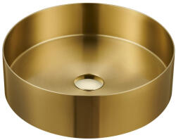 SAPHO AURUM mosdó klik-klak lefolyóval. átm. : 38cm. arany