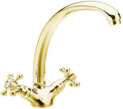 SAPHO REITANO ANTEA kétkaros mosogató-csaptelep. arany - szerelvenycenter - 73 150 Ft