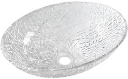 SAPHO BEAUTY PURUS üvegmosdó. 50x36cm. transzparent üveg