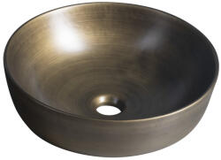 SAPHO PRIORI kerámiamosdó. átm. : 41.5cm. bronz