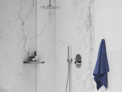 RAVAK Espirit falba süllyesztet csaptelep, automatikus kétutas, belső egységgel ES 061.00CR. O2, Chrome - szerelvenycenter