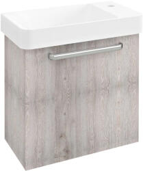 SAPHO LATUS VIII mosdótartó szekrény. balos/jobbos. 51x50x28cm. mokka tölgy