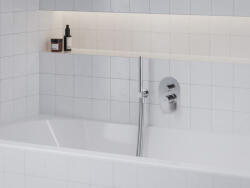 RAVAK Eleganta falba süllyesztett csaptelep, kétutas, belső egység nélkül EL 065.00CR. O2. RB07E, Chrome