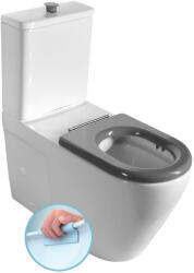 SAPHO MEDIC RIMLESS monoblokkos WC. ülőke nélkül. alsó/hátsó kifolyású