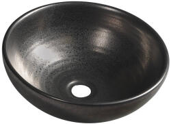  ATTILA kerámiamosdó. átm: 42.5cm. metál