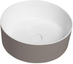 SAPHO THIN pultra szerelhető rockstone mosdó. átm. : 38cm. agila/matt fehér