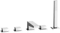 SAPHO DIMY 5 részes kádperemre szerelhető csaptelep. króm