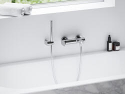 RAVAK Eleganta fali kádcsaptelep zuhanyszett nélkül EL 022.00CR, Chrome
