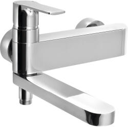 SAPHO PAX kádtöltő csaptelep zuhanyváltóval és behajtható kifolyóval. króm