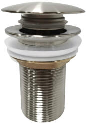 SAPHO AURUM tartalék klik-klak mosdólefolyó. 5/4. click-clack. szálcsiszolt INOX