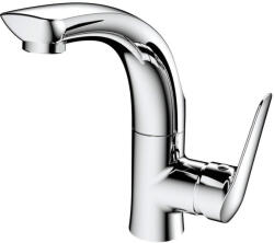 SAPHO SOLITER FLY álló mosdócsaptelep forgatható kifolyóval. leeresztő nélkül. króm