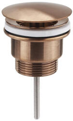 SAPHO mosdólefolyó. 1"1/4. matt réz