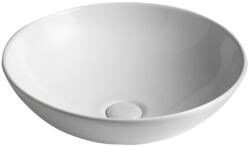 SAPHO DIMP pultra szerelhető kerámiamosdó. túlfolyó nélkül. átm: 46x15cm