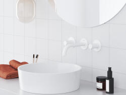 RAVAK Espirit falba süllyesztett mosdócsaptelep belső egységgel ES 019.10WV. O1, White Velvet - szerelvenycenter