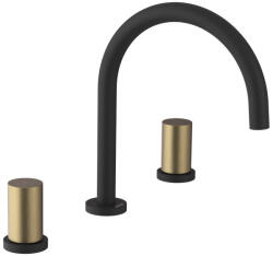 SAPHO ULTRATAP álló mosogatócsaptelep. matt fekete/matt arany - szerelvenycenter - 235 600 Ft