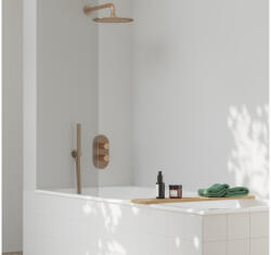 RAVAK Espirit termosztátos falba süllyesztett csaptelep, háromutas, belső egység nélkül ES 067.60RGB. O3. RB07C, Rose Gold Brushed