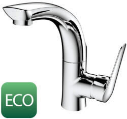 SAPHO SOLITER FLY álló mosdócsaptelep forgatható kifolyóval. leeresztő nélkül. ECO kartussal. króm