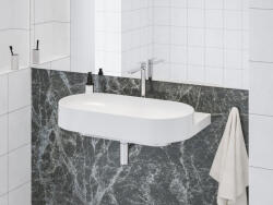 RAVAK Eleganta álló mosdócsaptelep BeCool 335 mm leeresztő nélkül EL 015.01CR, Chrome