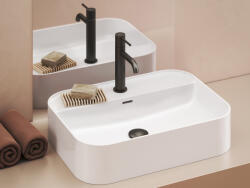 RAVAK Espirit álló mosdócsaptelep BeCool 190 mm leeresztő nélkül ES 012.21GB, Graphite Brushed - szerelvenycenter