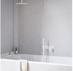 RAVAK Eleganta falba süllyesztett csaptelep szettel, háromutas, belső egység nélkül EL 068.10WV. O3. RB07D. +S, White Velvet