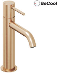 RAVAK Espirit álló mosdócsaptelep BeCool 190 mm leeresztő nélkül ES 012.61RGB, Rose Gold Brushed