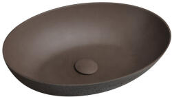 SAPHO FORMIGO betonmosdó. 60x40cm. 60x40cm. barna