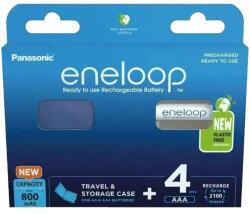 Panasonic Eneloop akkumulátor (4 db, 800 mAh, Ni-MH, AAA) (BK-4MCDEC4BE)