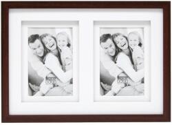 Deknudt Frames S65KQ2 Keret több kép számára Barna képkeret (S65KQ2 2X10X15)
