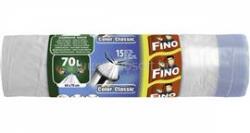 FINO Szemeteszsák zárószalagos 70 liter 64 x 70 cm 15 db/tekercs Fino natúr (FINO_46113) (FINO_46113)