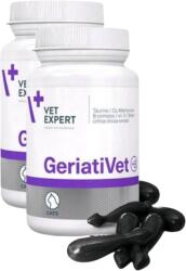 VetExpert VET EXPERT GERIATIVET CAT - supliment pentru pisici în vârstă, 2 x 60 capsule