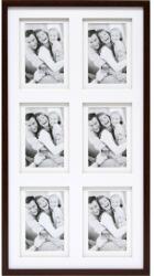 Deknudt Frames S65KQ6 Keret több kép számára Barna képkeret (S65KQ6 6X10X15)