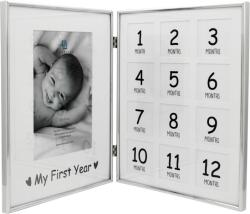 Zilverstad My First Year Keret több kép számára Ezüst képkeret (7614231)
