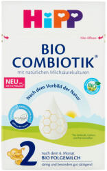 HiPP 2 Bio Combiotik tejalapú anyatej-kiegészítő tápszer 6 hónapos kortól 600 g