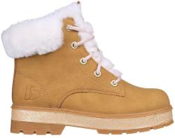 Skechers Skechers, Street Glitz műbőr csizma műszőrme részletekkel, Homokbarna, 36 EU (310952L-CSNT-36)