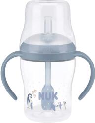 Nuk Бебешко шише NUK Perfect Match - Със силиконова сламка, TC, РР, 150 ml, Пингвин (10215401) - ozone