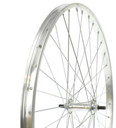 VeloGo Kerék 26" 559 Első Szimpla alumínium agy ezüst