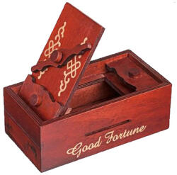 Philos Titkos doboz - Good Fortune, Jószerencsét! felirattal - Philos (5526)