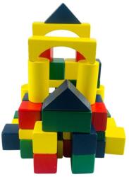 EG Fa építőkocka 50 db-os, tárolódobozban (KDT7918)