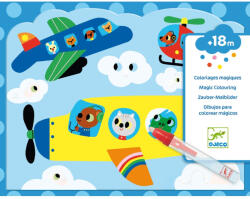 DJECO Vízzel festhető kifestő - Repülős Djeco (DJ09061)